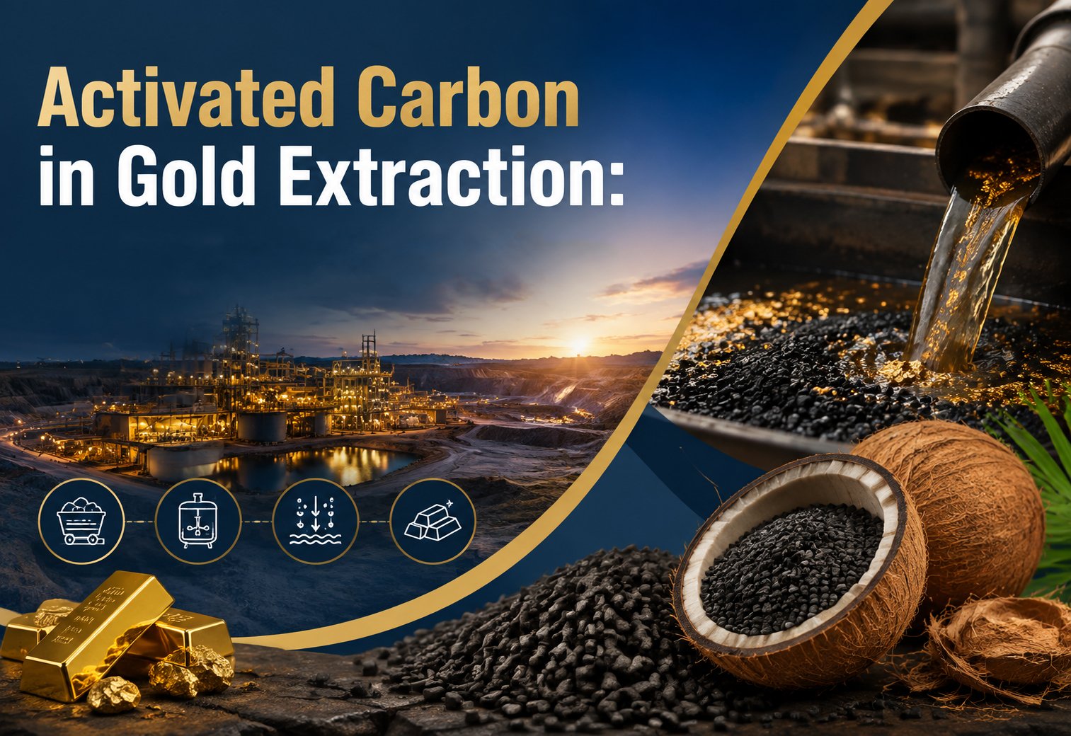 Activated Carbon in Gold Extraction: Why Coconut Shell Activated Carbon is Essential for Gold Recovery